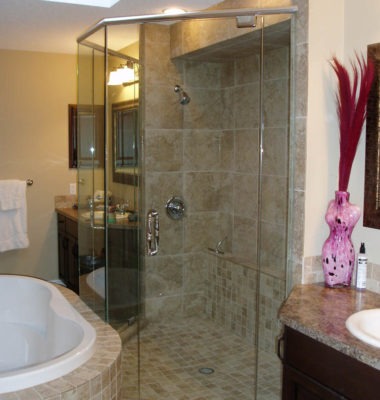 Neo Angle Shower With Two Doors